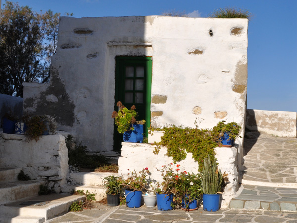 Le village de pêcheurs de Piso Livadi, sur la côte est de Paros, avril 2013.