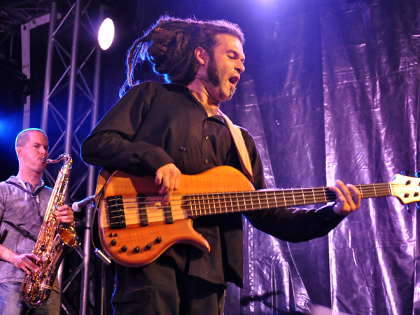 Montreux Jazz Festival 2013: Booost (CH - Reggae - ex-Moonraisers), July 6, Music in the Park.