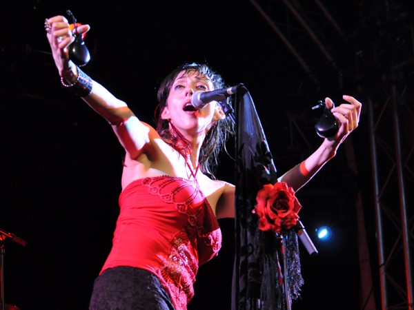 Montreux Jazz Festival 2013: Patricia Vonne (USA - Latin Rock), July 9, Music in the Park.