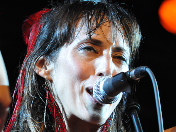 Montreux Jazz Festival 2013: Patricia Vonne (USA - Latin Rock), July 9, Music in the Park.
