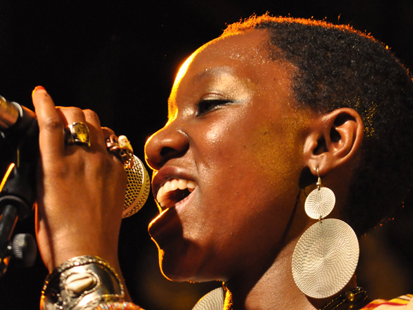Montreux Jazz Festival 2013: Rocky Dawuni (Ghana - Reggae), July 9, Music in the Park.