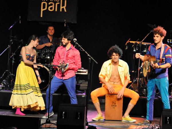 Montreux Jazz Festival 2013: Monsieur Periné (Colombia), July 14, Music in the Park.