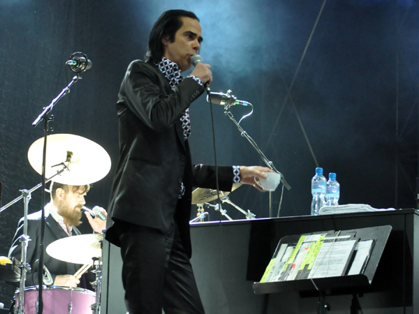 Paléo Festival 2013, Nyon: Nick Cave & the Bad Seeds, July 26, Grande Scène.