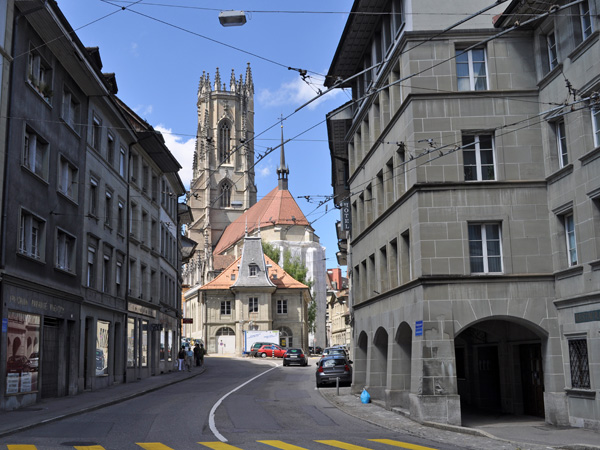 Fribourg (Freiburg), August 2013.