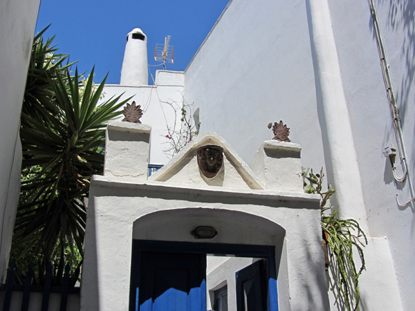 Chora, Amorgos (Cyclades), août 2013.