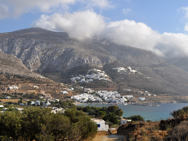 Eghiali, Amorgos (Cyclades), août 2013.