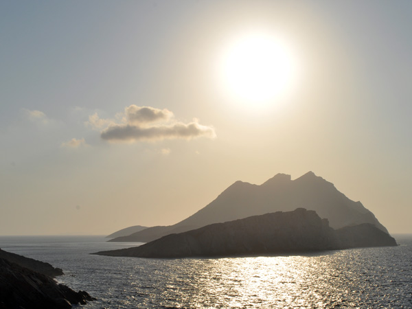Nikouria Island, Amorgos (Cyclades), août 2013.