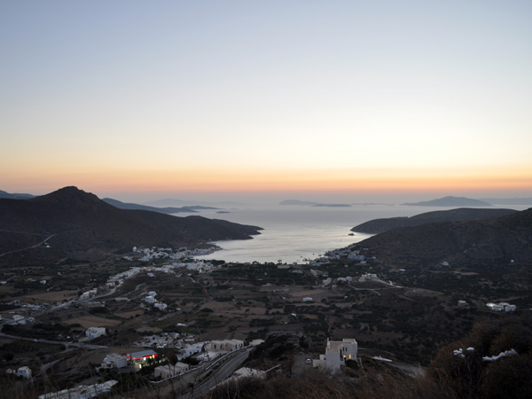 Katapola Bay, Amorgos (Cyclades), ao&ucirc;t 2013.