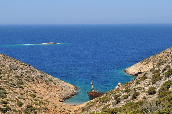 Amorgos (Cyclades), ao&ucirc;t 2013.