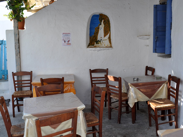Lagadha, Amorgos (Cyclades), août 2013.