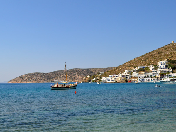 Katapola, Amorgos (Cyclades), août 2013.