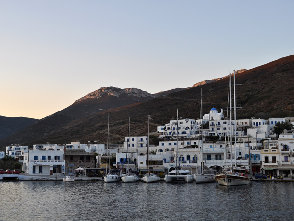 Katapola, Amorgos (Cyclades), ao&ucirc;t 2013.