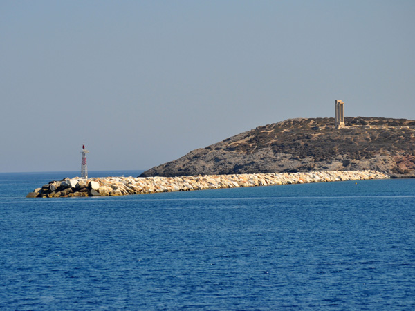Portara (Temple d'Apollon), Chóra, Naxos, août 2013.