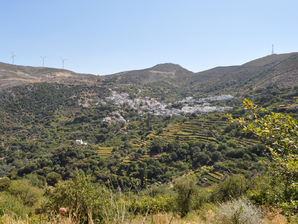 Koronos, Naxos, ao&ucirc;t 2013.