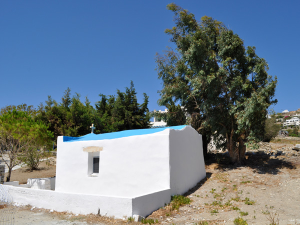 Au nord de la baie de Livadhia, Paros, septembre 2013.