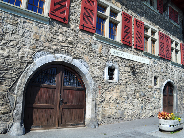 Chardonne (Lavaux), aux portes de Vevey et de la Riviera, mai 2014.