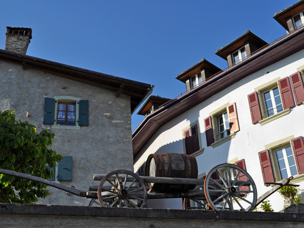 Riex, village vigneron de Lavaux, mai 2014.