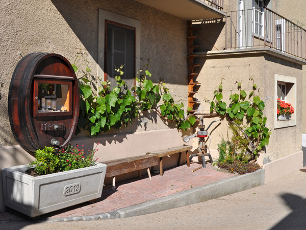 Winegrowers village of Grandvaux (Lavaux), May 2014.