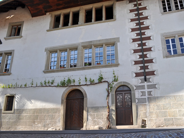 Winegrowers village of Grandvaux (Lavaux), May 2014.