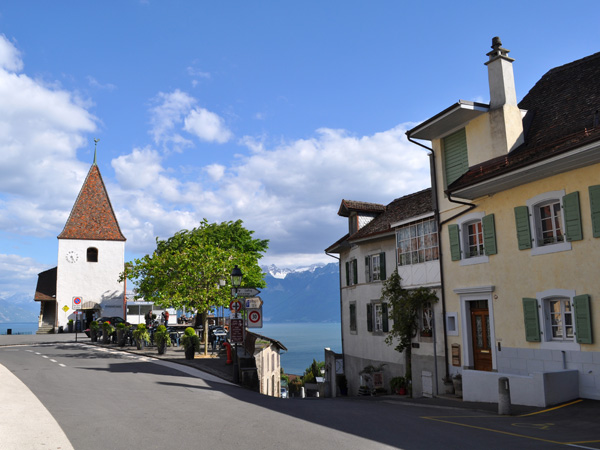 Winegrowers village of Grandvaux (Lavaux), May 2014.