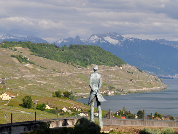 Winegrowers village of Grandvaux (Lavaux), May 2014.