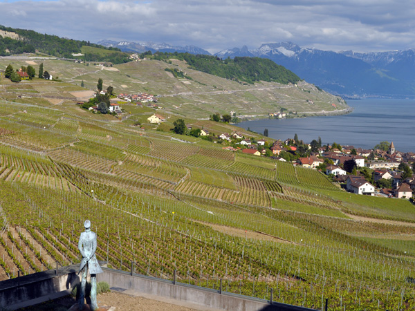 Winegrowers village of Grandvaux (Lavaux), May 2014.