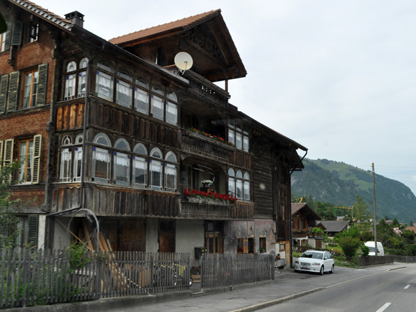 Frutigen, Berner Oberland, juin 2014.