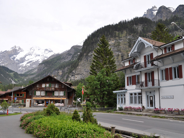 Kandersteg, Berner Oberland, juin 2014.